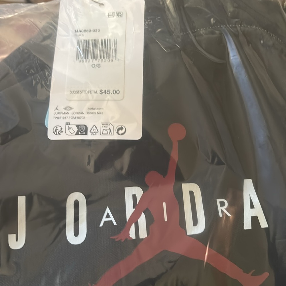 Jordan Black and Red Backpack NWT Includes school supplies - Picture 9 of 10